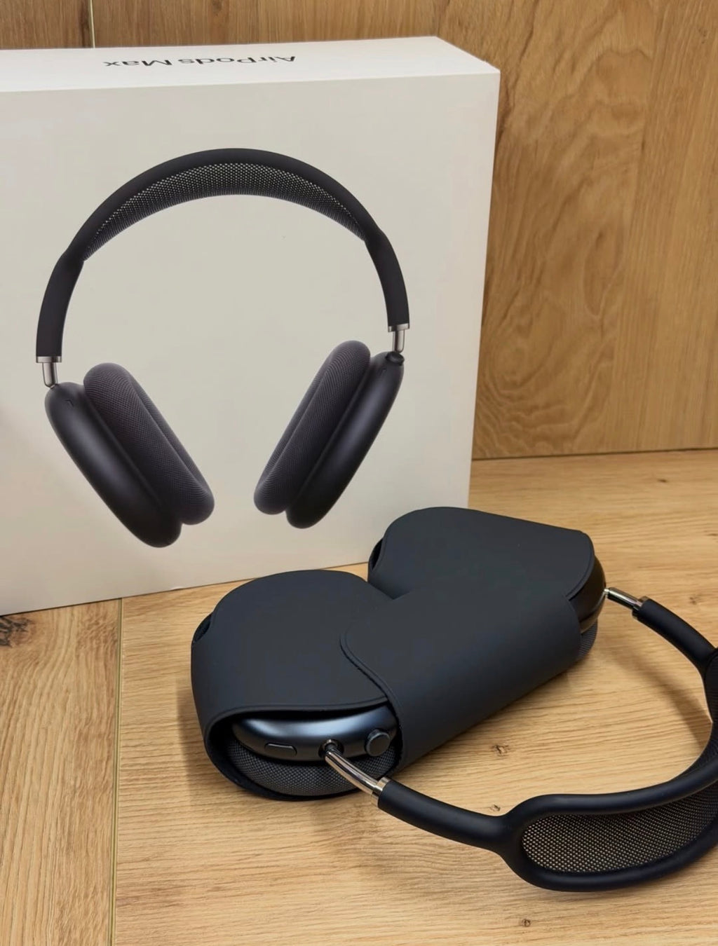 Applle Air podss max (mirror)(ANC) 4 مايك
