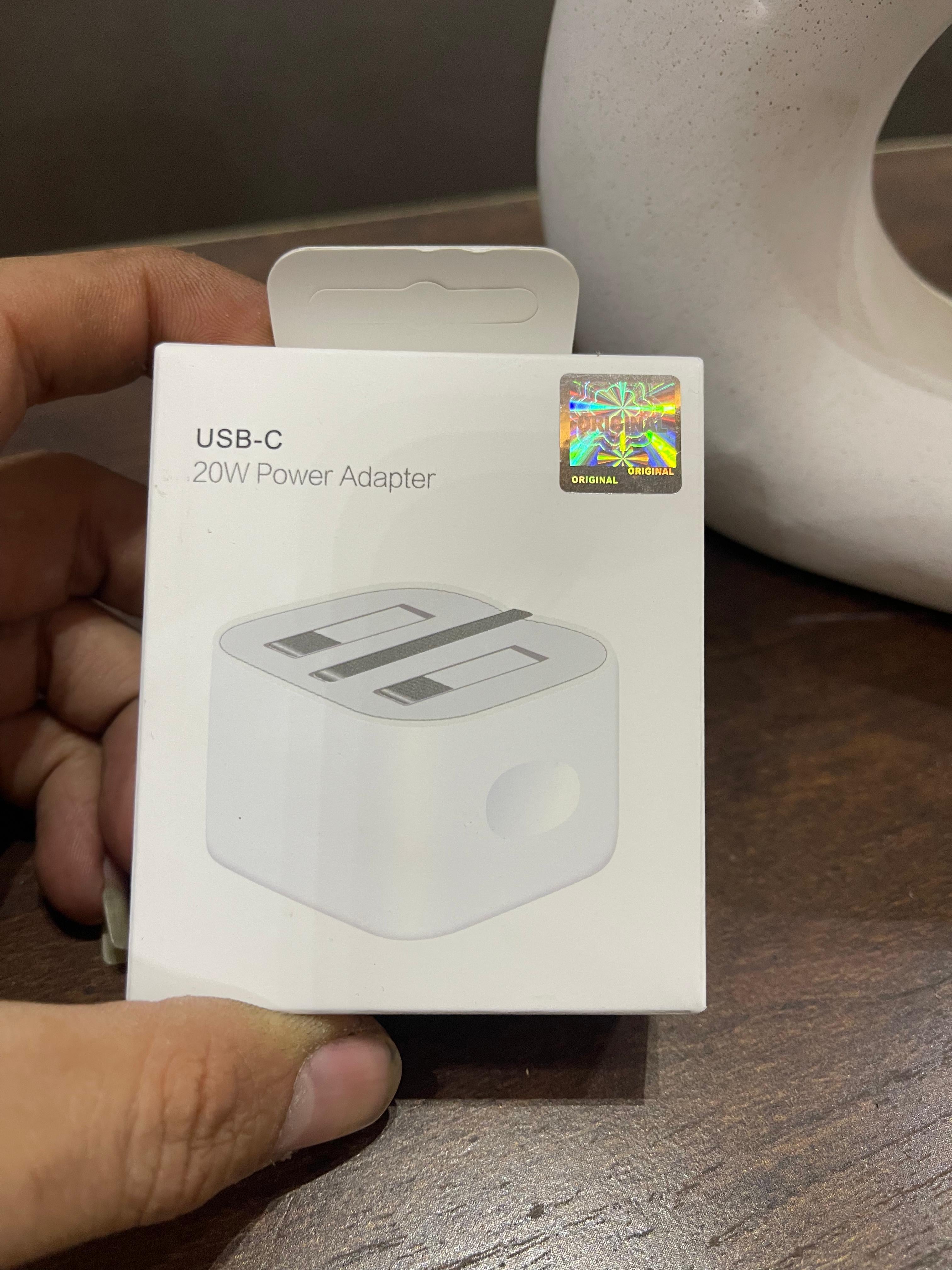 Original charger from Applle 20w