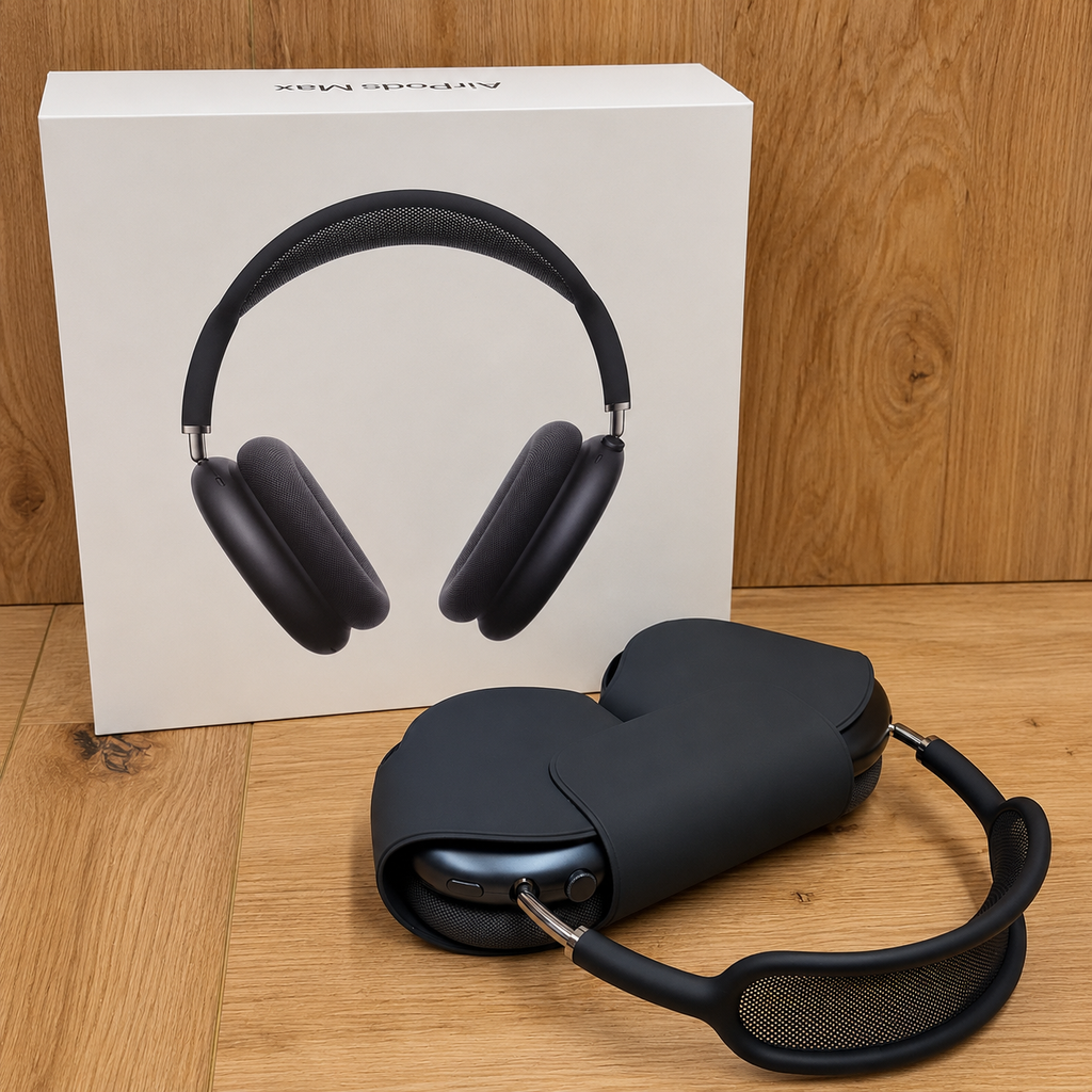 Applle Air podss max (mirror)(ANC) 4 مايك