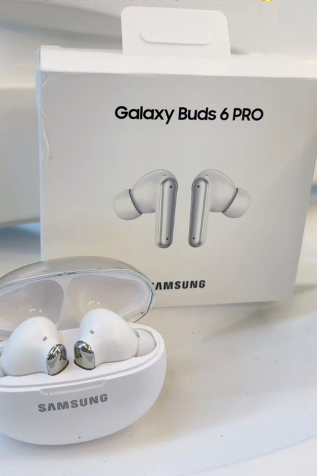 Galaxy Buds 6 Pro ( الجيل السادس من سامسنج اعلى اصدار )